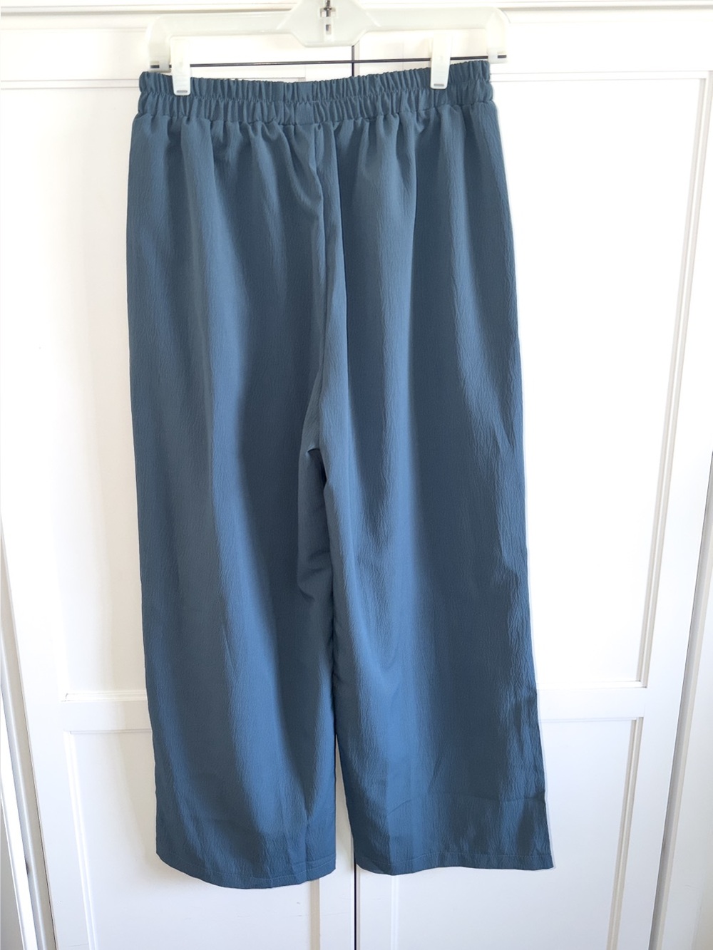 NELSON & PARKER COLLEEN ELEGANT TWO-PIECE SET Large Light Blue Twist-Front Set - Picture 10 of 13